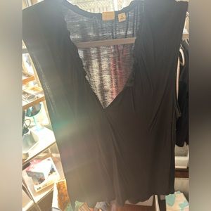 Black tank blouse